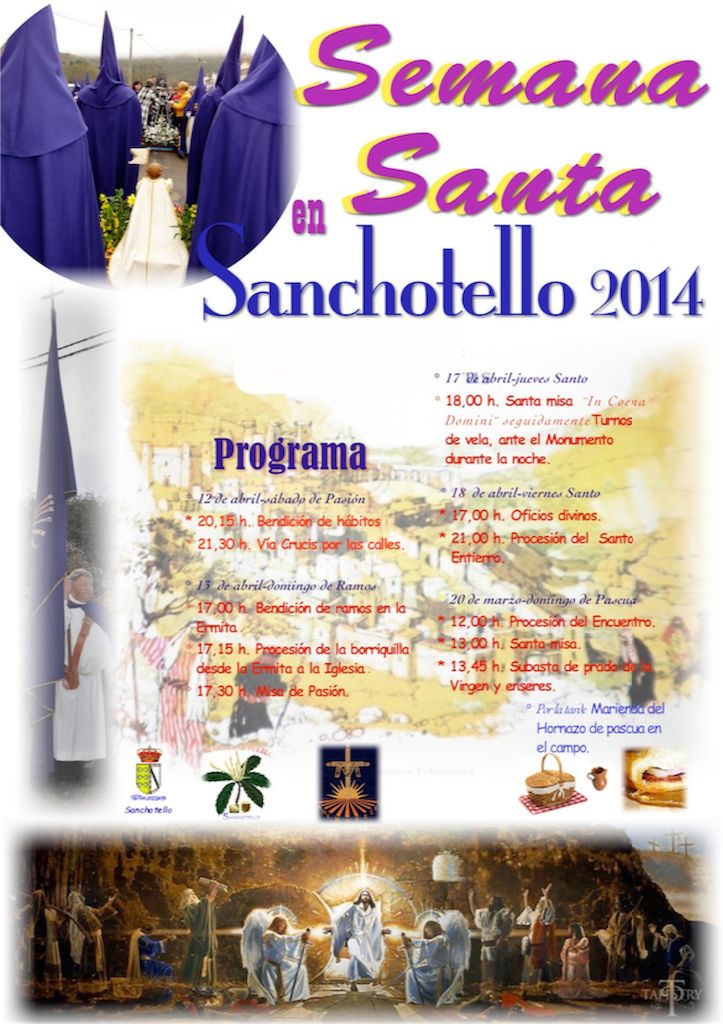Semana Santa en Sanchotello 2014 Sanchotello